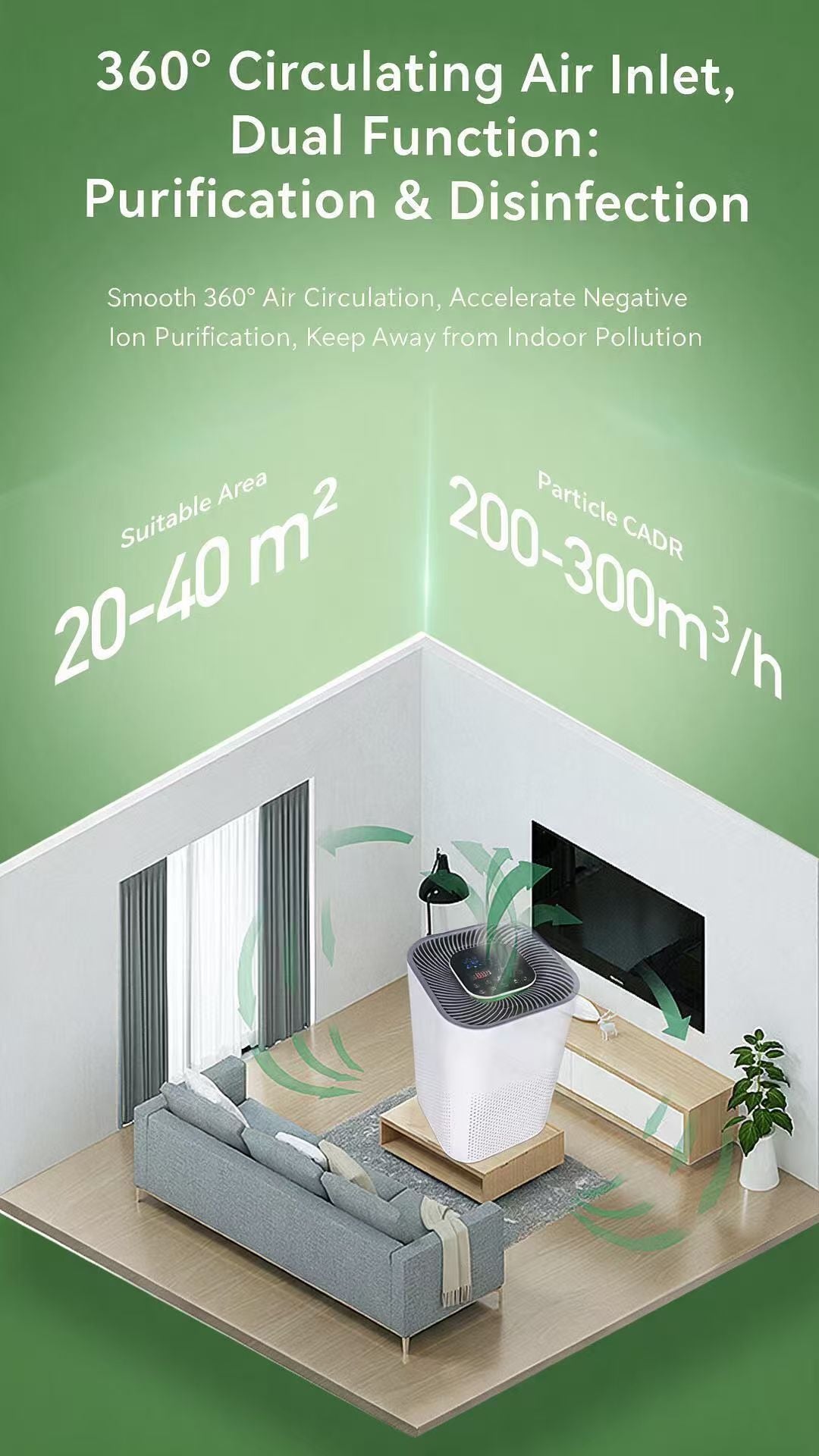 MEEOY P20 Air Purifier空气净化器