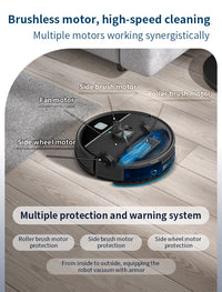 MFL01 Auto-Empty Robot Vacuum Cleaner - Laser Navigation Vacuum & Mop Combo - thumb 5