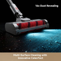 HydroClean Pro™ Cordless Wet Dry Vacuum Cleaner - 28000Pa Ultra Suction for Hardwood & Carpet - thumb 2
